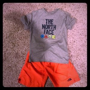 Boys Medium North Face outfit